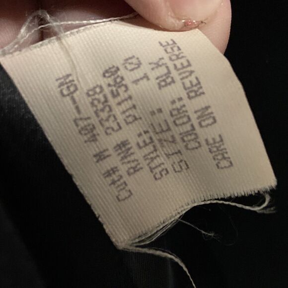 Pendleton Pea Coat Women's Size 10 Woolen Mills Black Overcoat 100% Wool - Picture 6 of 12